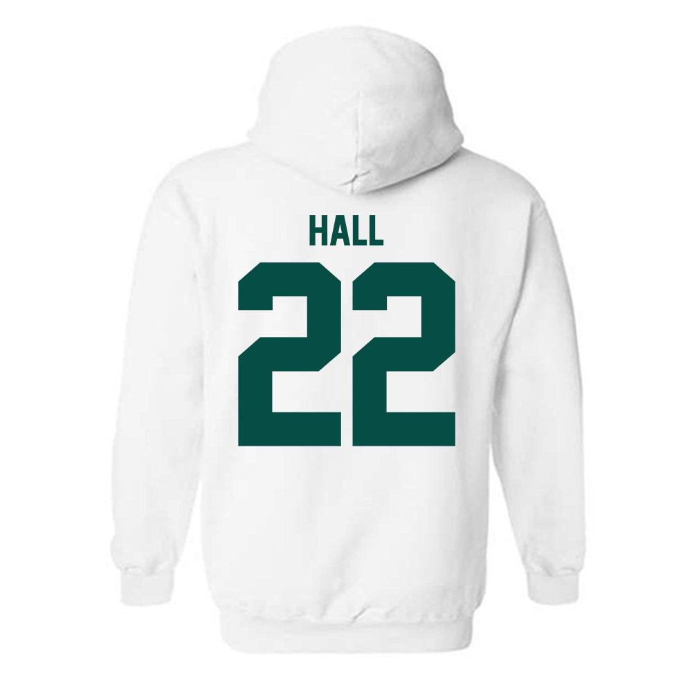 Jacksonville - NCAA Men's Soccer : Logan Hall - Classic Shersey Hooded Sweatshirt-1