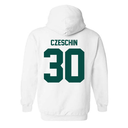 Jacksonville - NCAA Men's Lacrosse : Zane Czeschin - Classic Shersey Hooded Sweatshirt-1