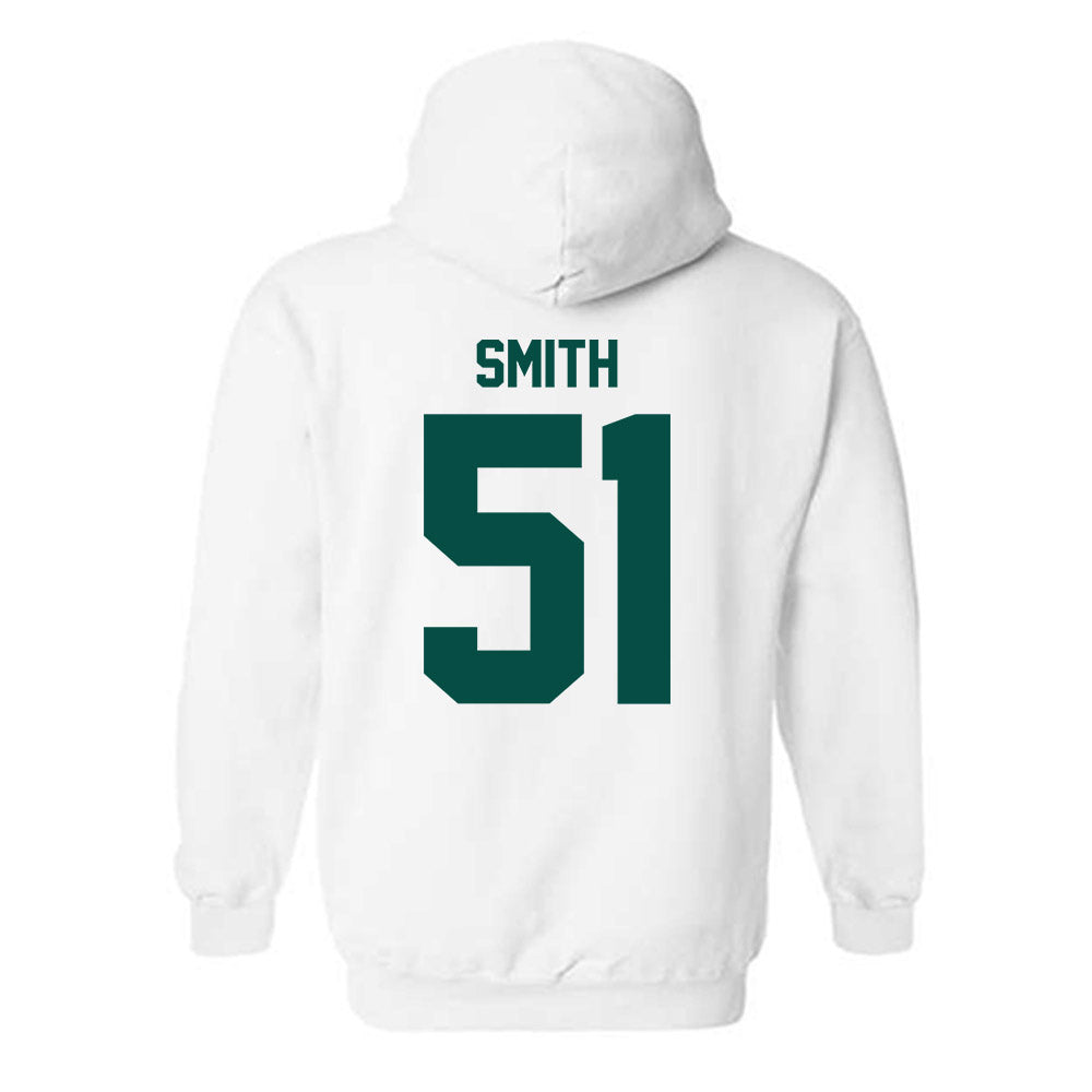 Jacksonville - NCAA Men's Lacrosse : Davis Smith - Classic Shersey Hooded Sweatshirt-1