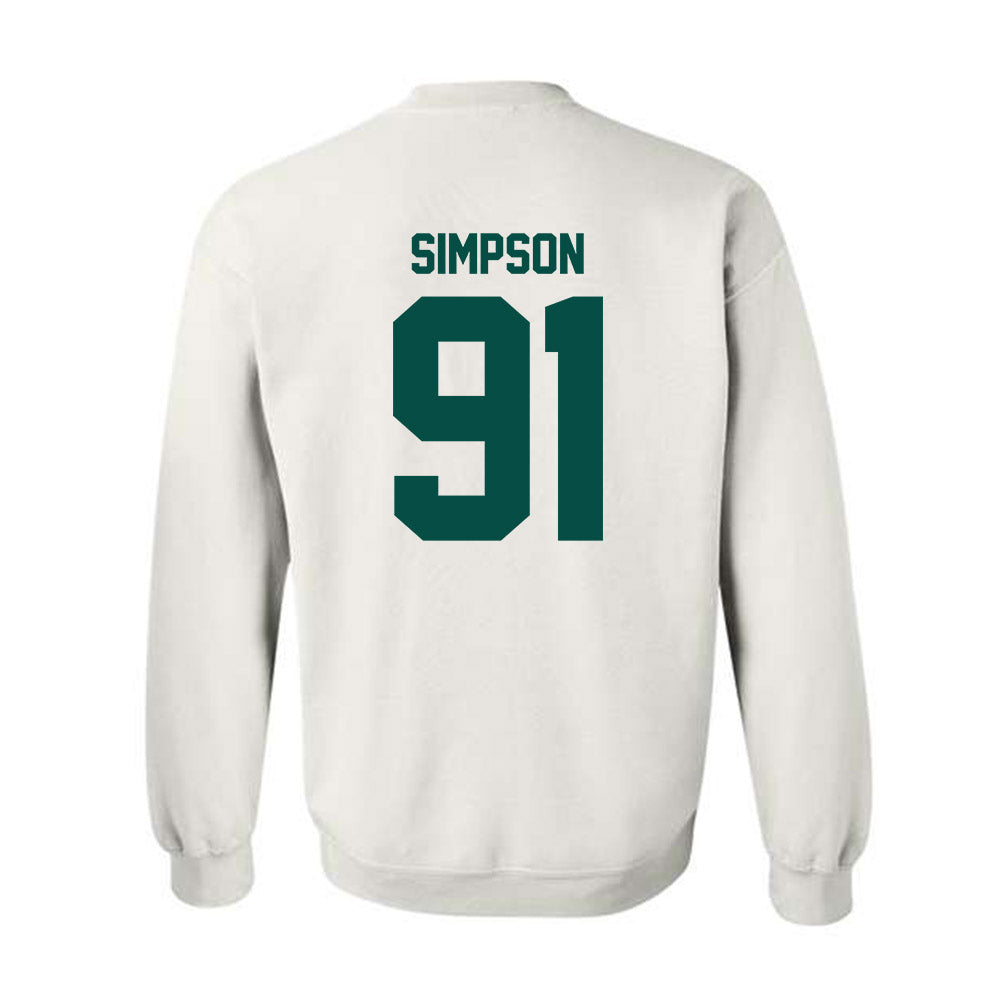 Jacksonville - NCAA Men's Lacrosse : Riley Simpson - Classic Shersey Crewneck Sweatshirt