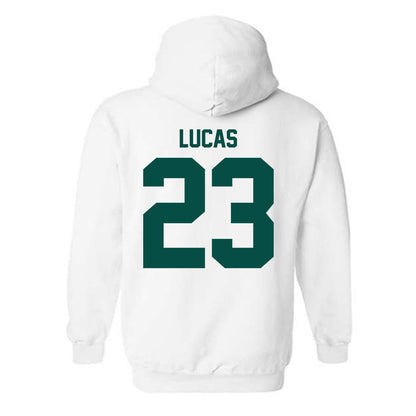 Jacksonville - NCAA Women's Soccer : Juliette Lucas - Classic Shersey Hooded Sweatshirt-1