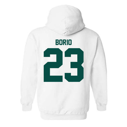 Jacksonville - NCAA Men's Basketball : Enrico Borio - Classic Shersey Hooded Sweatshirt