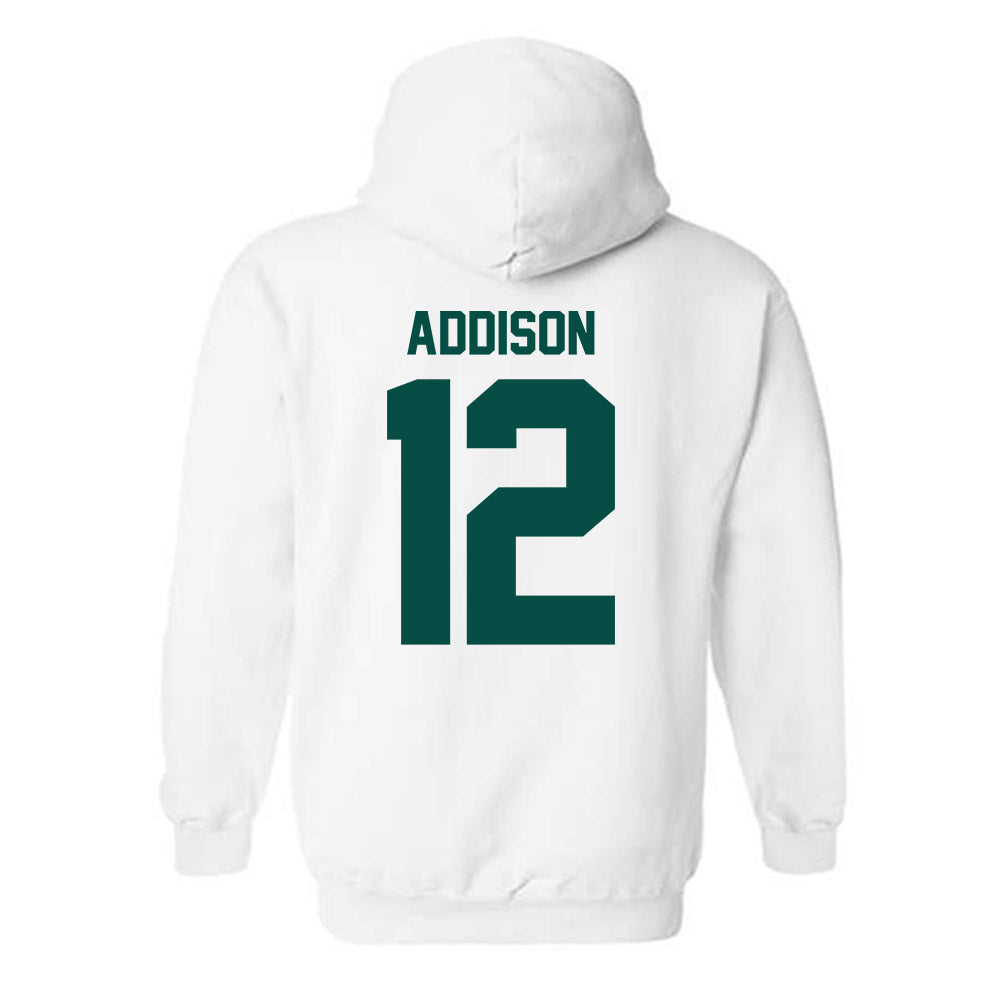 Jacksonville - NCAA Men's Lacrosse : Parker Addison - Classic Shersey Hooded Sweatshirt-1