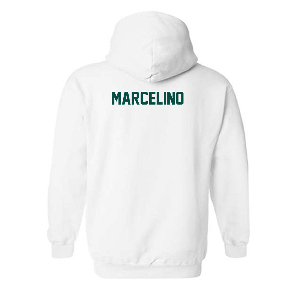Jacksonville - NCAA Women's Golf : Erin Marcelino - Classic Shersey Hooded Sweatshirt-1