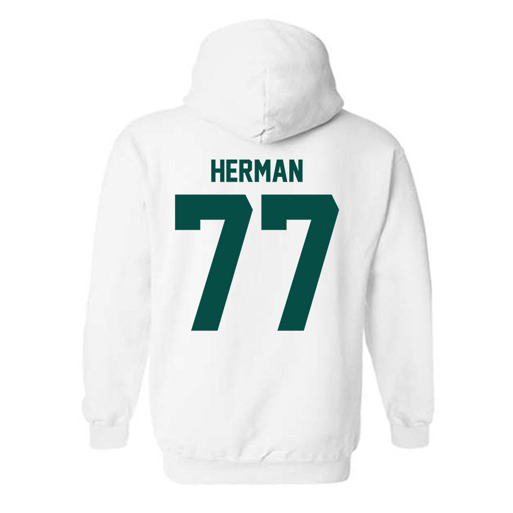 Jacksonville - NCAA Women's Lacrosse : Maddie Herman - Classic Shersey Hooded Sweatshirt-1