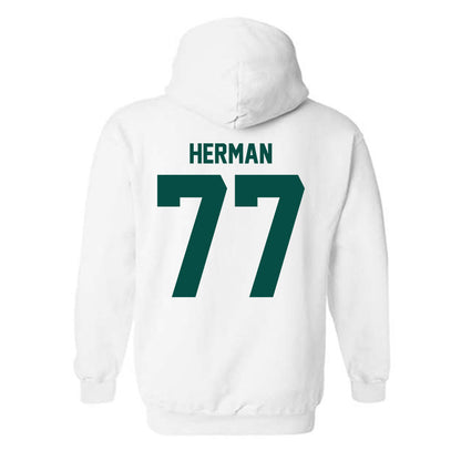 Jacksonville - NCAA Women's Lacrosse : Maddie Herman - Classic Shersey Hooded Sweatshirt-1