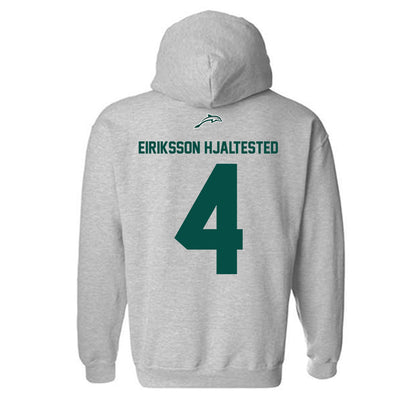 Jacksonville - NCAA Men's Golf : Tomas Eiriksson Hjaltested - Classic Shersey Hooded Sweatshirt-1