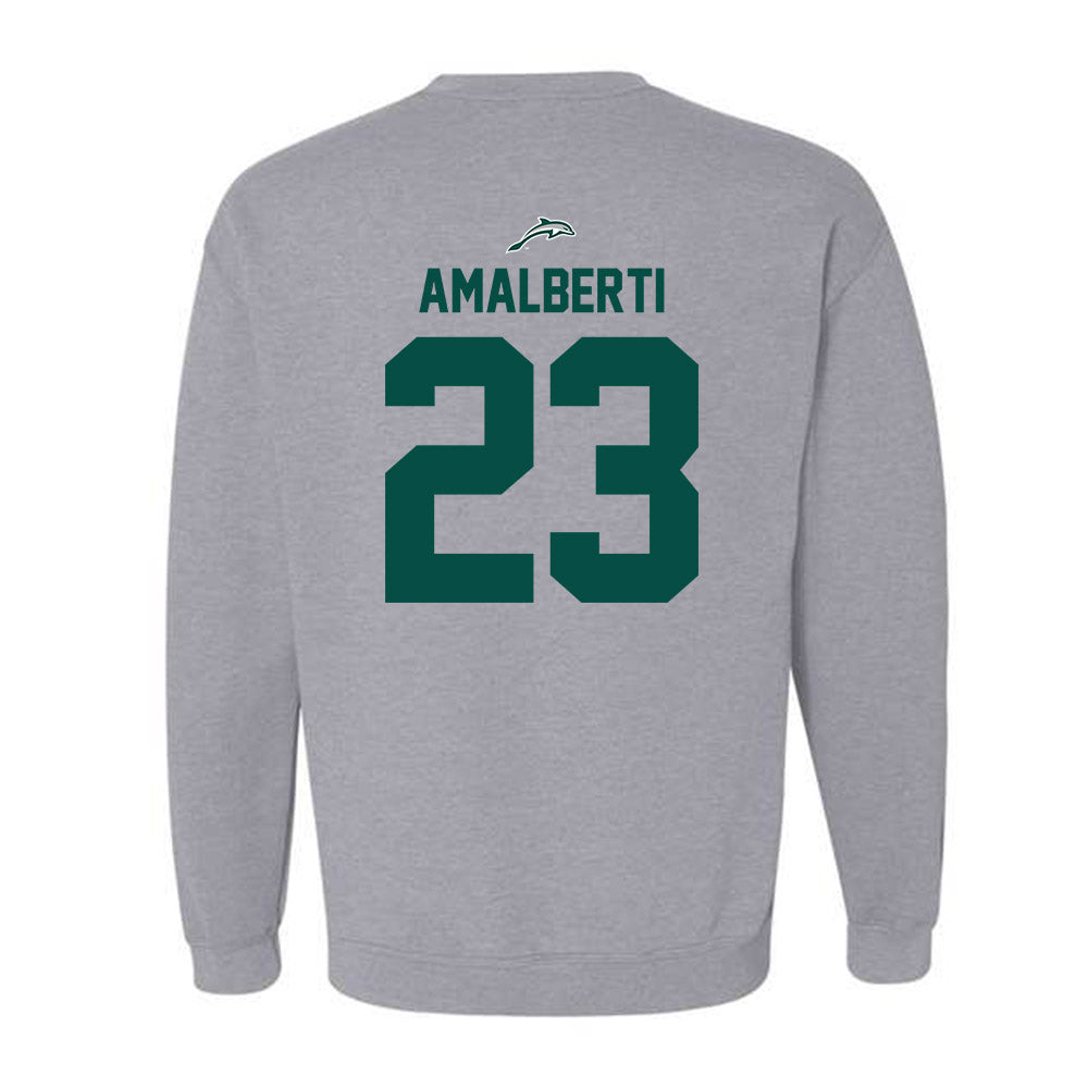 Jacksonville - NCAA Men's Soccer : Pierce Amalberti - Classic Shersey Crewneck Sweatshirt-1