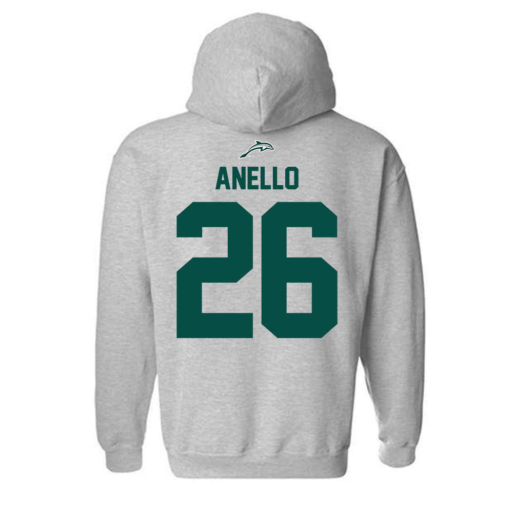 Jacksonville - NCAA Baseball : Nick Anello - Classic Shersey Hooded Sweatshirt-1