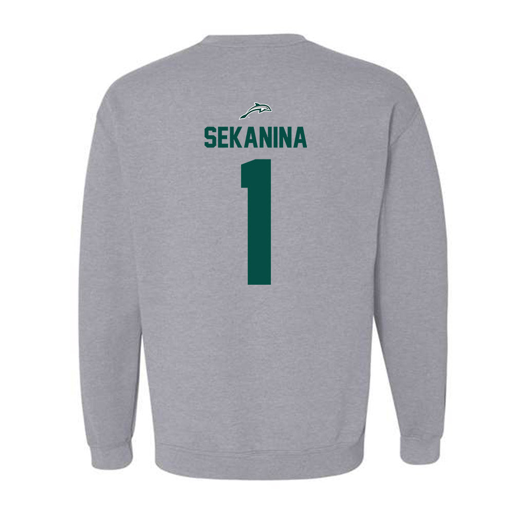 Jacksonville - NCAA Men's Soccer : Christian Sekanina - Classic Shersey Crewneck Sweatshirt-1