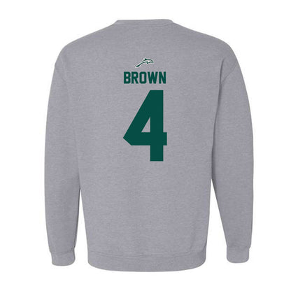 Jacksonville - Mens Basketball Legends : Dee Brown - Classic Shersey Crewneck Sweatshirt