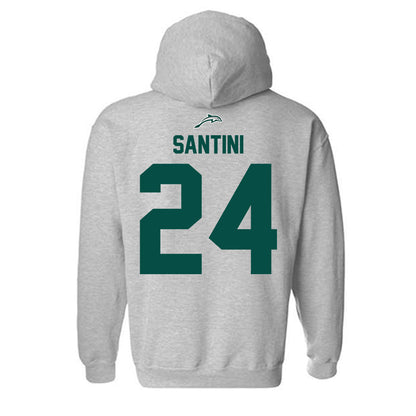 Jacksonville - NCAA Women's Lacrosse : Maddi Santini - Classic Shersey Hooded Sweatshirt-1