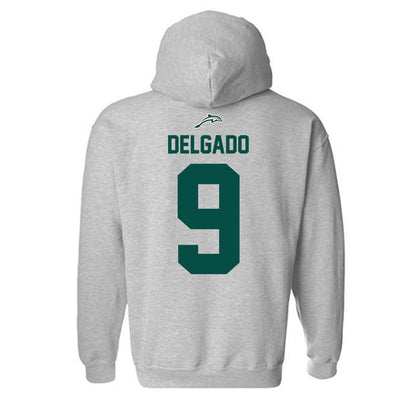 Jacksonville - NCAA Baseball : Abdriel Delgado - Classic Shersey Hooded Sweatshirt
