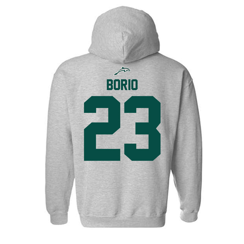 Jacksonville - NCAA Men's Basketball : Enrico Borio - Classic Shersey Hooded Sweatshirt