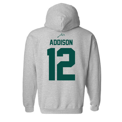 Jacksonville - NCAA Men's Lacrosse : Parker Addison - Classic Shersey Hooded Sweatshirt-1