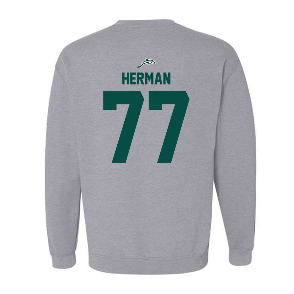 Jacksonville - NCAA Women's Lacrosse : Maddie Herman - Classic Shersey Crewneck Sweatshirt-1