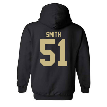 Jacksonville - NCAA Men's Lacrosse : Davis Smith - Classic Shersey Hooded Sweatshirt-1