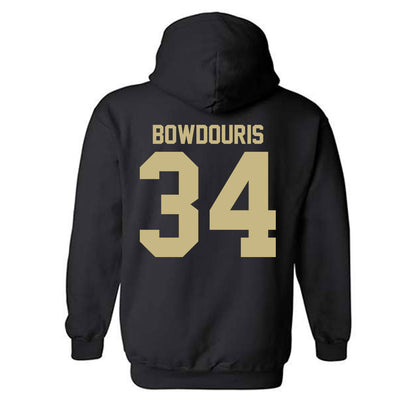 Jacksonville - NCAA Men's Lacrosse : George Bowdouris - Classic Shersey Hooded Sweatshirt-1