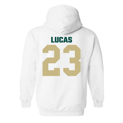 Jacksonville - NCAA Women's Soccer : Juliette Lucas - Classic Shersey Hooded Sweatshirt-1