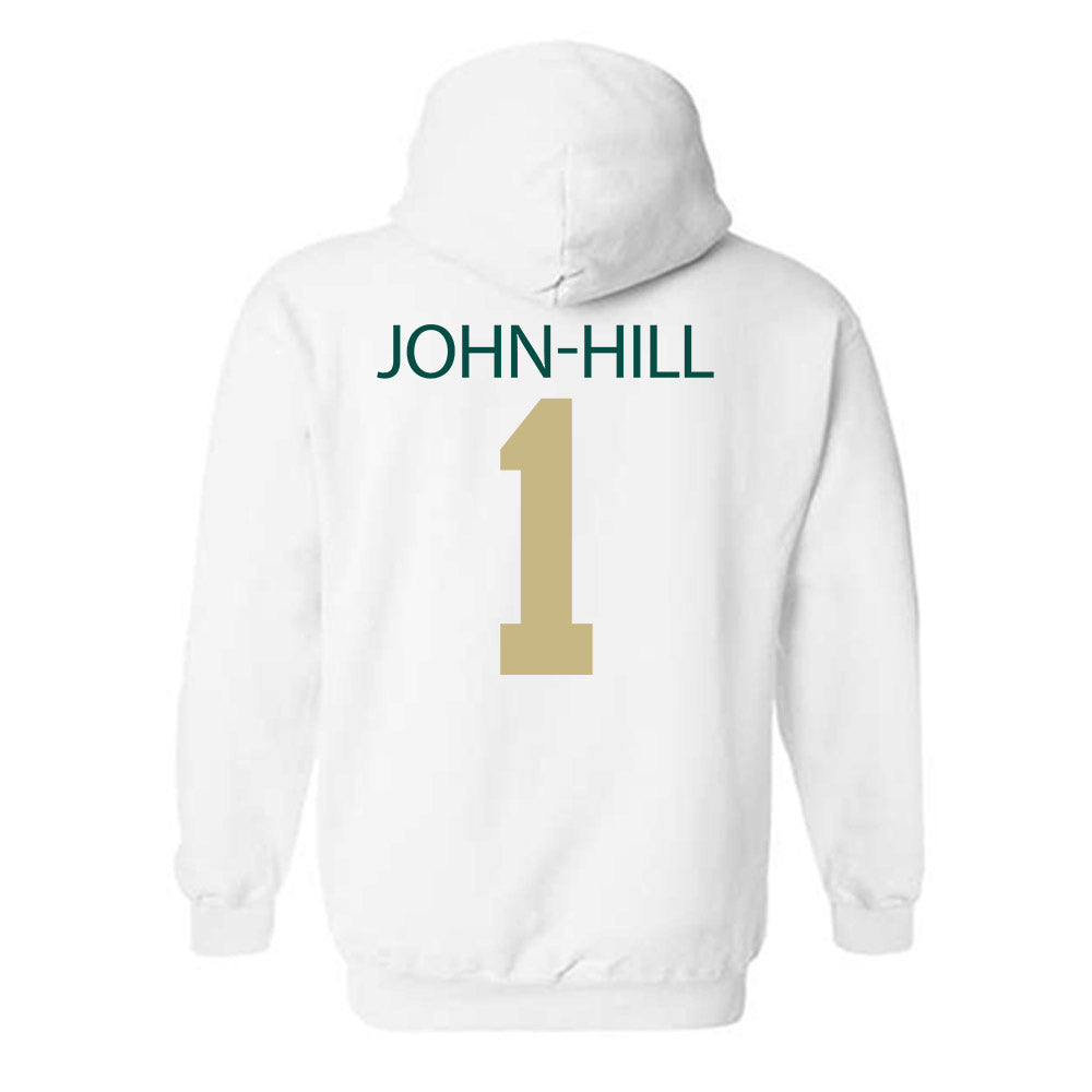 Jacksonville - NCAA Men's Lacrosse : Daylin John-Hill - Classic Shersey Hooded Sweatshirt-1