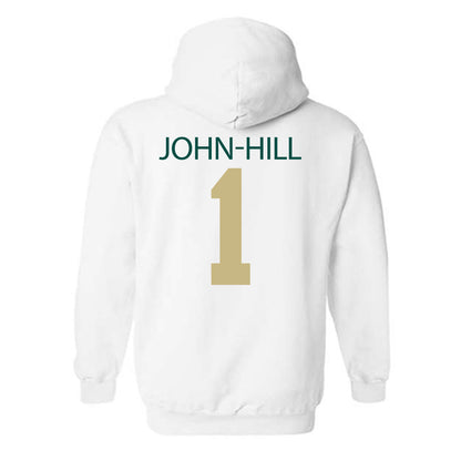 Jacksonville - NCAA Men's Lacrosse : Daylin John-Hill - Classic Shersey Hooded Sweatshirt-1