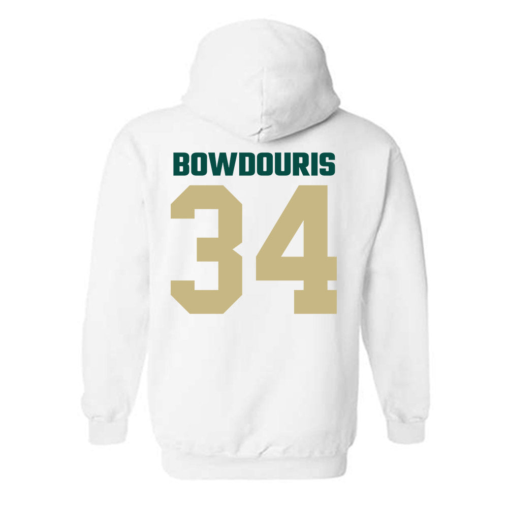 Jacksonville - NCAA Men's Lacrosse : George Bowdouris - Classic Shersey Hooded Sweatshirt-1