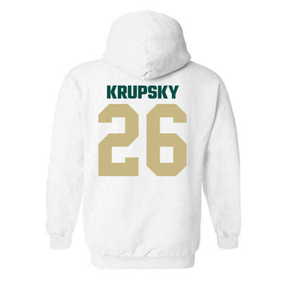 Jacksonville - NCAA Men's Lacrosse : Will Krupsky - Classic Shersey Hooded Sweatshirt
