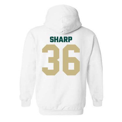 Jacksonville - NCAA Men's Lacrosse : Evan Sharp - Classic Shersey Hooded Sweatshirt-1