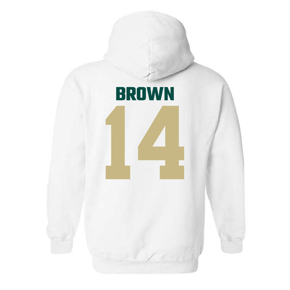 Jacksonville - NCAA Men's Lacrosse : Nicky Brown - Classic Shersey Hooded Sweatshirt-1