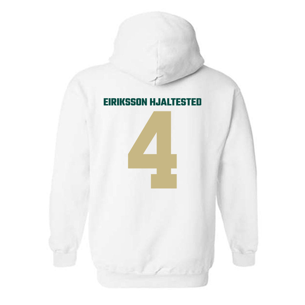 Jacksonville - NCAA Men's Golf : Tomas Eiriksson Hjaltested - Classic Shersey Hooded Sweatshirt-1