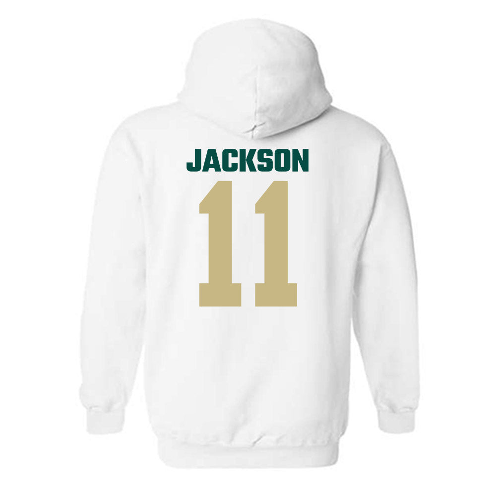 Jacksonville - NCAA Men's Basketball : Kent (KJ) Jackson - Classic Shersey Hooded Sweatshirt