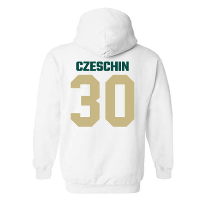 Jacksonville - NCAA Men's Lacrosse : Zane Czeschin - Classic Shersey Hooded Sweatshirt-1