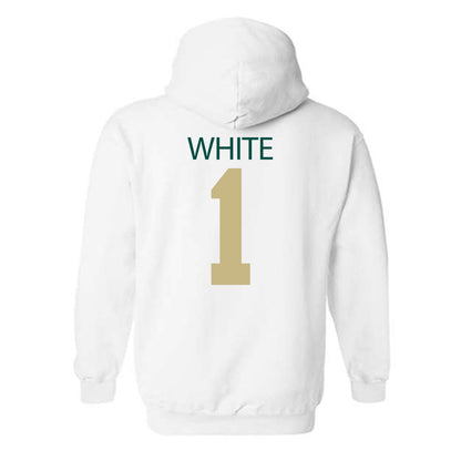 Jacksonville - NCAA Women's Basketball : Mychal White - Classic Shersey Hooded Sweatshirt-1