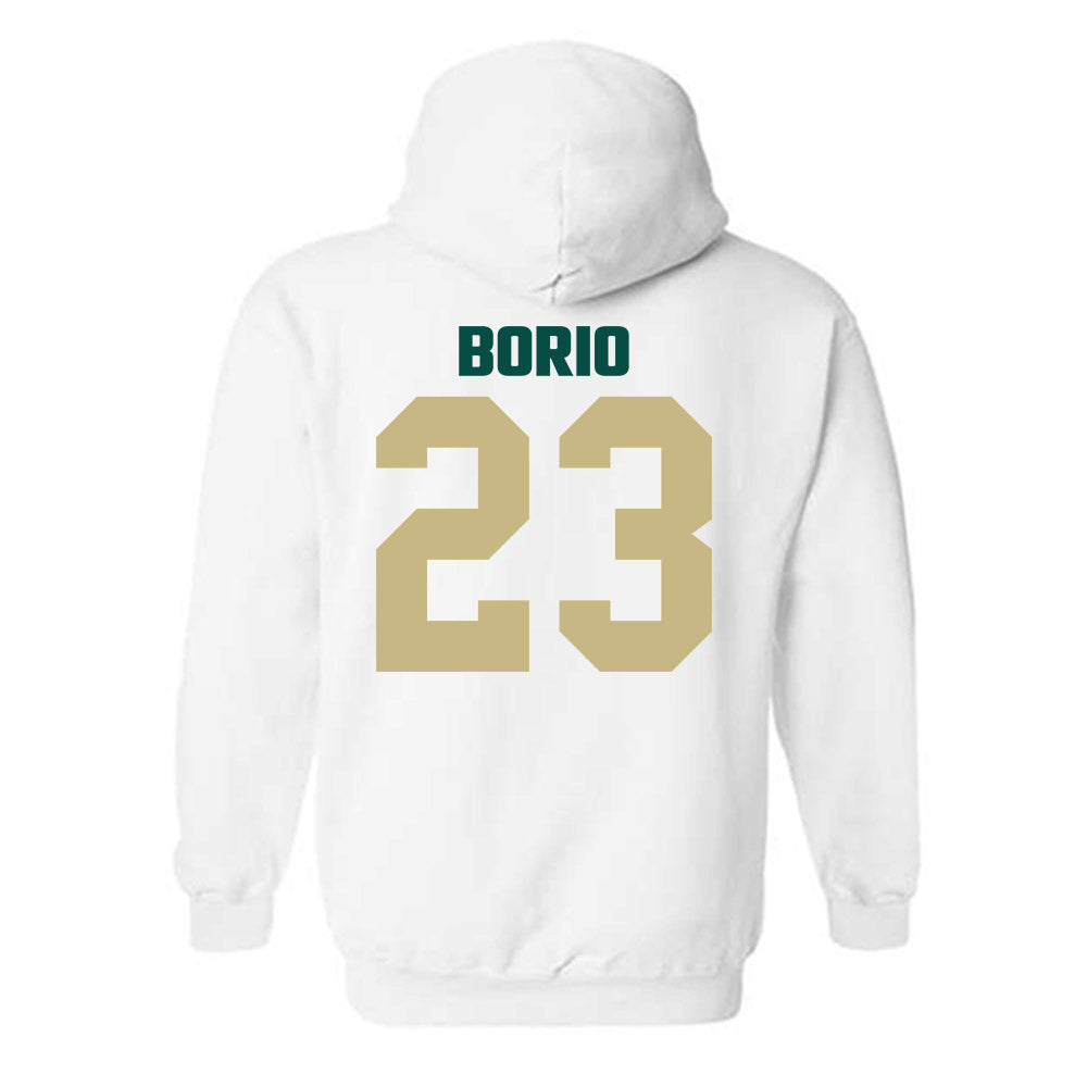 Jacksonville - NCAA Men's Basketball : Enrico Borio - Classic Shersey Hooded Sweatshirt