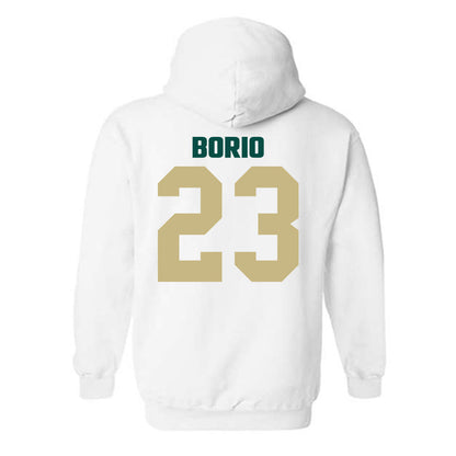 Jacksonville - NCAA Men's Basketball : Enrico Borio - Classic Shersey Hooded Sweatshirt