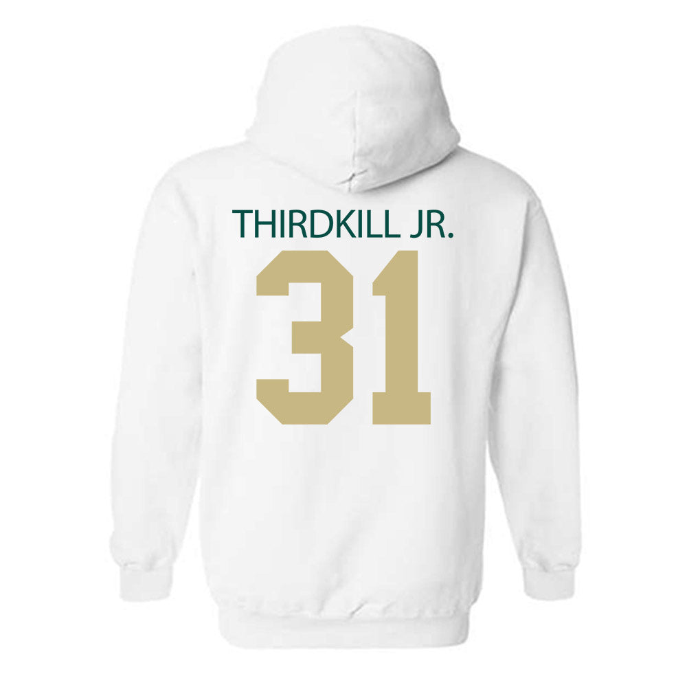 Jacksonville - NCAA Men's Basketball : Jason Thirdkill Jr. - Classic Shersey Hooded Sweatshirt-1