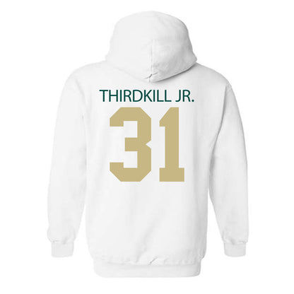 Jacksonville - NCAA Men's Basketball : Jason Thirdkill Jr. - Classic Shersey Hooded Sweatshirt-1