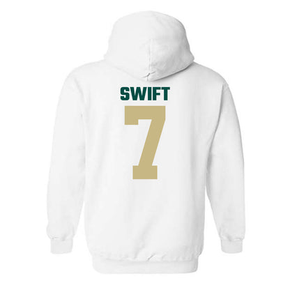 Jacksonville - NCAA Softball : Delcie Swift - Classic Shersey Hooded Sweatshirt