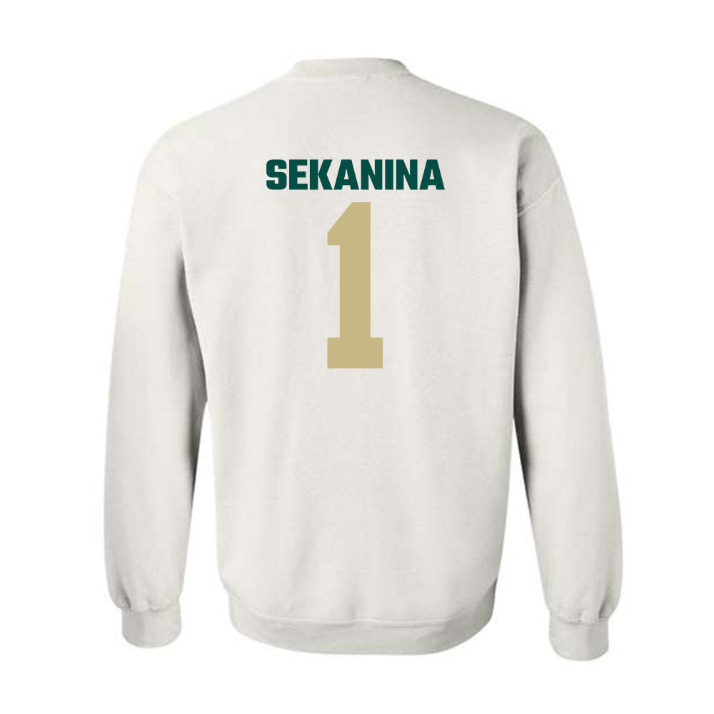 Jacksonville - NCAA Men's Soccer : Christian Sekanina - Classic Shersey Crewneck Sweatshirt-1