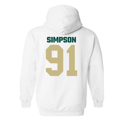 Jacksonville - NCAA Men's Lacrosse : Riley Simpson - Classic Shersey Hooded Sweatshirt