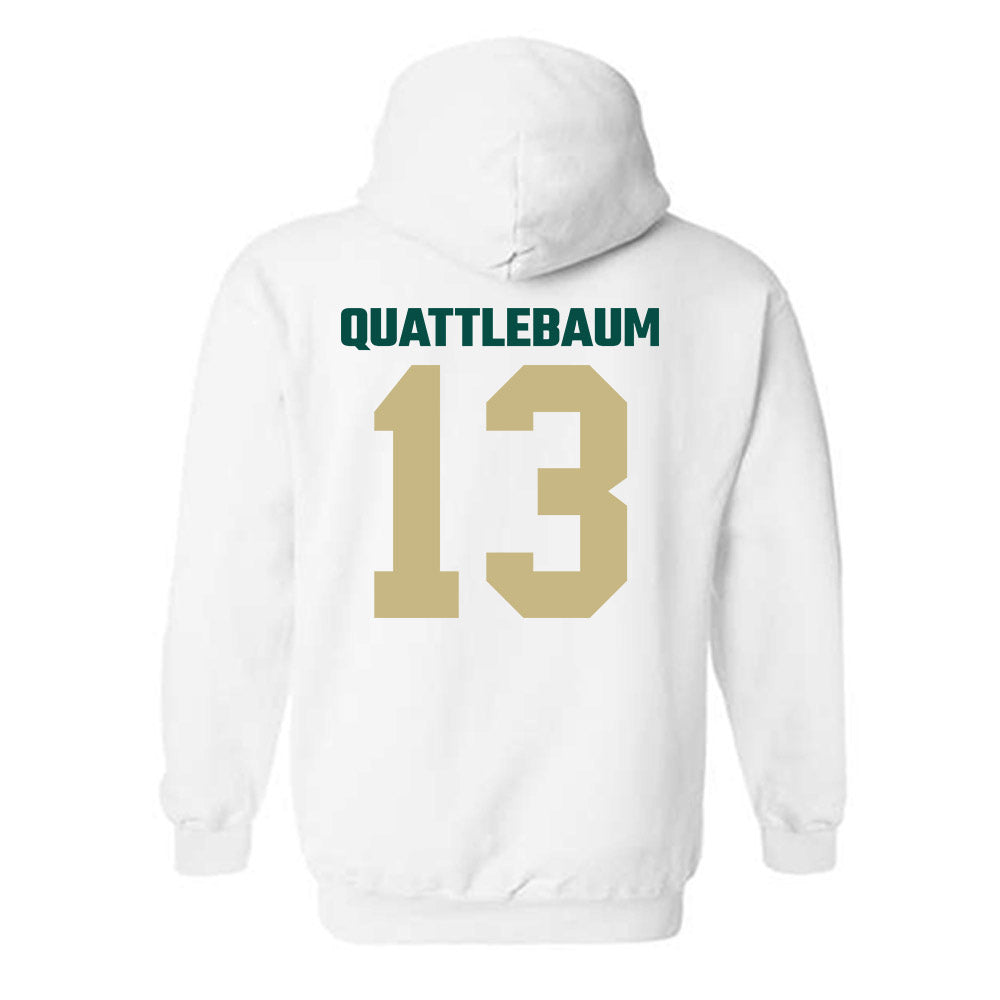 Jacksonville - NCAA Women's Basketball : LaRonda Quattlebaum - Classic Shersey Hooded Sweatshirt-1