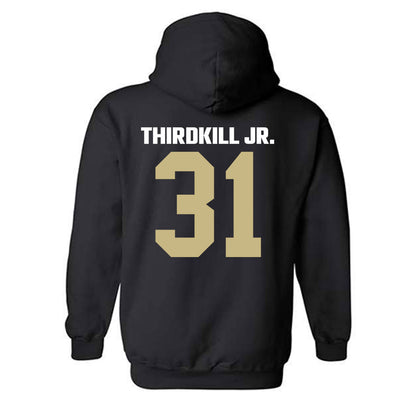 Jacksonville - NCAA Men's Basketball : Jason Thirdkill Jr. - Classic Shersey Hooded Sweatshirt-1
