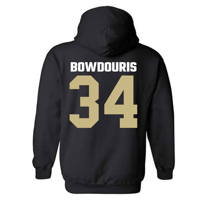 Jacksonville - NCAA Men's Lacrosse : George Bowdouris - Classic Shersey Hooded Sweatshirt-1