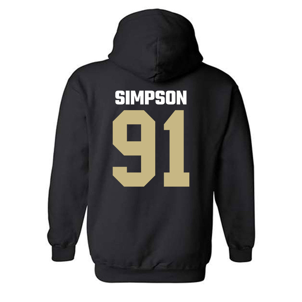 Jacksonville - NCAA Men's Lacrosse : Riley Simpson - Classic Shersey Hooded Sweatshirt