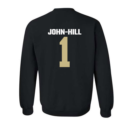 Jacksonville - NCAA Men's Lacrosse : Daylin John-Hill - Classic Shersey Crewneck Sweatshirt-1