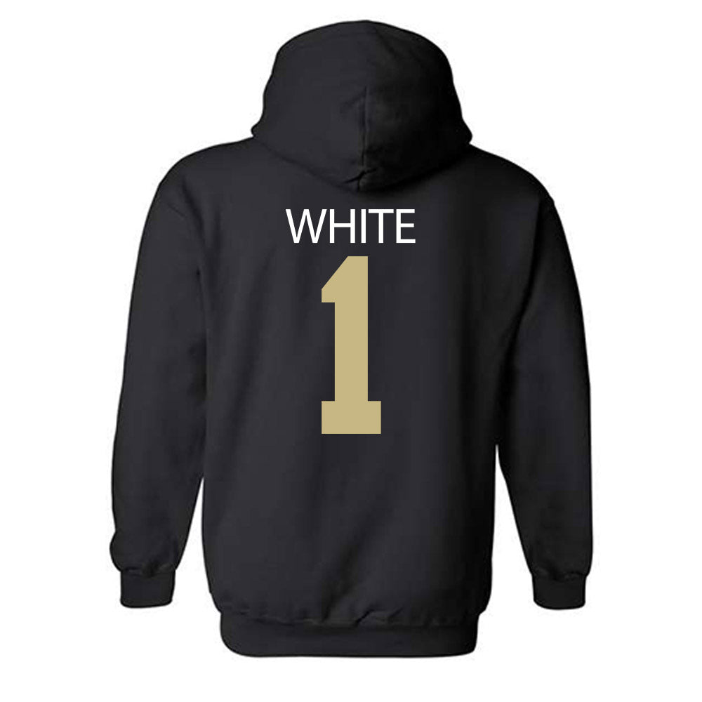 Jacksonville - NCAA Women's Basketball : Mychal White - Classic Shersey Hooded Sweatshirt-1