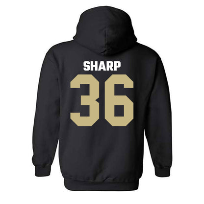 Jacksonville - NCAA Men's Lacrosse : Evan Sharp - Classic Shersey Hooded Sweatshirt-1