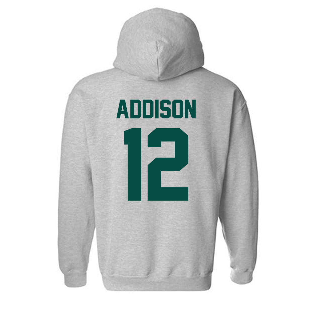 Jacksonville - NCAA Men's Lacrosse : Parker Addison - Classic Shersey Hooded Sweatshirt-1
