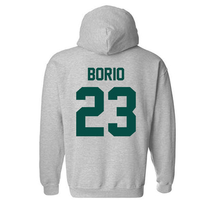 Jacksonville - NCAA Men's Basketball : Enrico Borio - Classic Shersey Hooded Sweatshirt