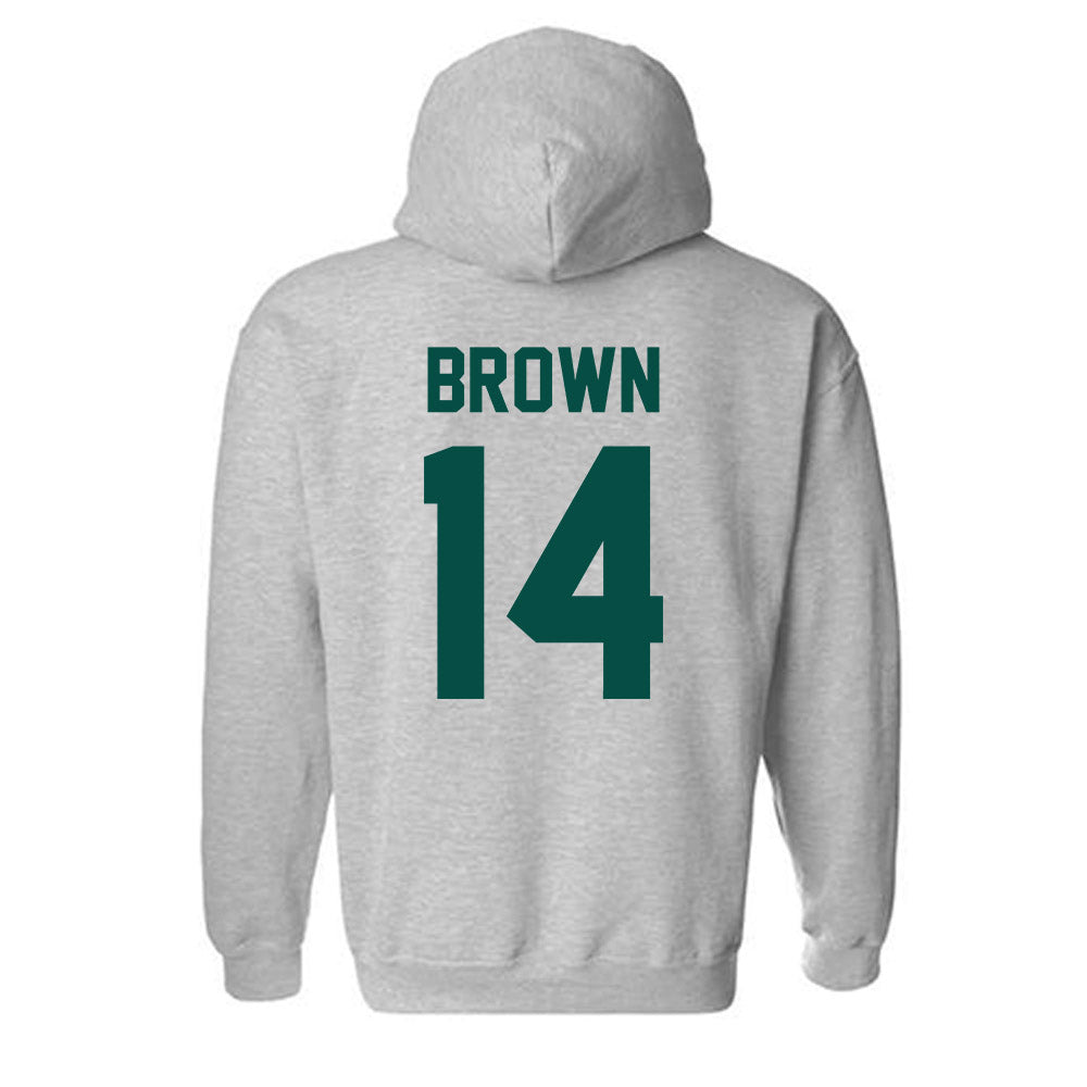 Jacksonville - NCAA Men's Lacrosse : Nicky Brown - Classic Shersey Hooded Sweatshirt-1